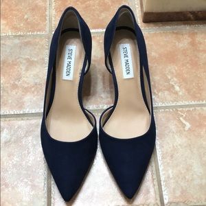 Dark blue Steve Madden dress shoes